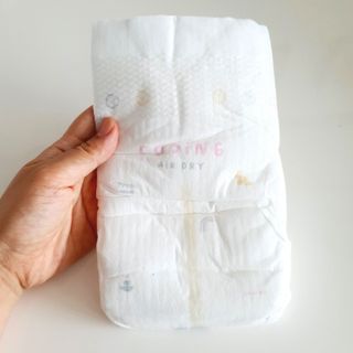 쿠잉 에어드라이  풀커버 밴드기저귀 (S/M/L) 1팩 — 4점을 준 리뷰어가 2023년 1월 올린 사용 사진