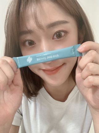 클린24시간 슬림앤유산균 1박스 (3.5g X 15포) — 4점을 준 리뷰어가 2022년 9월 올린 사용 사진