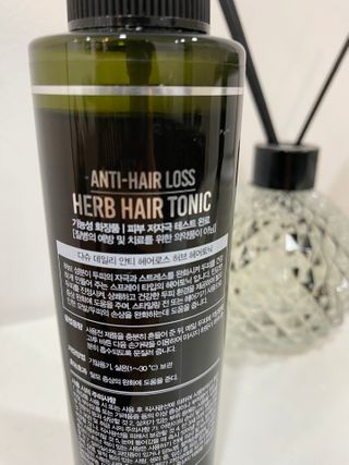다슈코리아 다슈 데일리 안티 헤어로스 허브 헤어토닉 150ml — 5점을 준 리뷰어가 2021년 2월 올린 사용 사진