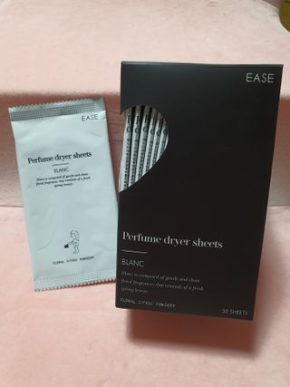 [이즈라이프코스메틱] 퍼퓸 드라이어 시트 히노끼향  or 블랑향 2중 택1 30매 — 5점을 준 리뷰어가 2021년 4월 올린 사용 사진