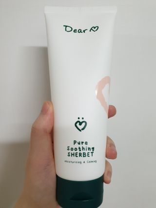디어비 퓨어 수딩 샤벳 — 4점을 준 리뷰어가 2021년 8월 올린 사용 사진