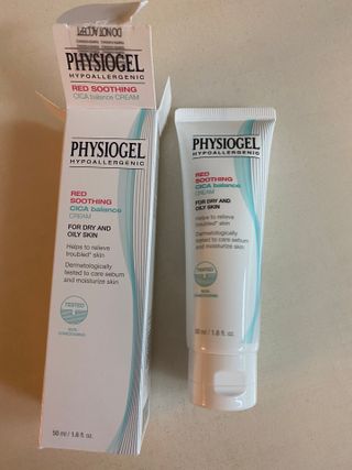 피지오겔 레드수딩 시카밸런스 크림 50ml — 4점을 준 리뷰어가 2022년 4월 올린 사용 사진