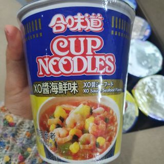 NISSIN 닛신 컵누들  4종 - 씨푸드오리지날, 씨푸드 스파이시, 씨푸드 커리, 씨푸드 XO소스 — 5점을 준 리뷰어가 2021년 12월 올린 사용 사진