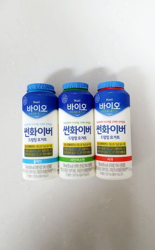 LIVE 매일바이오 썬화이버 드링킹 요거트 — 5점을 준 리뷰어가 2022년 8월 올린 사용 사진