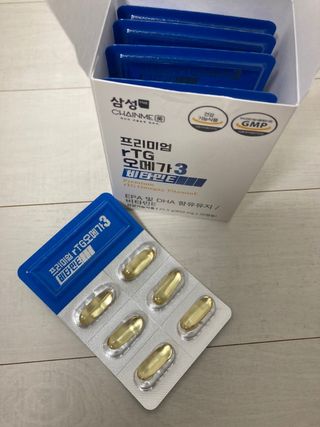 체인미 프리미엄 rTG 오메가3 비타민E 850mg x 30캡슐 — 5점을 준 리뷰어가 2021년 11월 올린 사용 사진