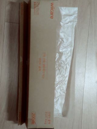 위케어 진짜 산화생분해가 가능한 위생장갑,롤백,지퍼백 친환경 제품 — 5점을 준 리뷰어가 2021년 2월 올린 사용 사진