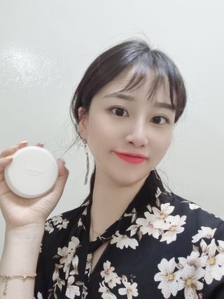 세렌디뷰티 퍼펙트 에어리 커버 쿠션 — 5점을 준 리뷰어가 2021년 6월 올린 사용 사진