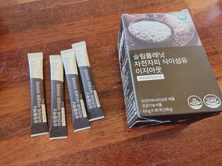 슬림플래닛 차전자피 식이섬유 이지아웃 — 5점을 준 리뷰어가 2021년 9월 올린 사용 사진