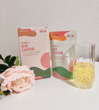 [경남제약헬스케어] 케어플러스 리셋 다이어트 청포도맛 100ml X 5포 (5일분) — 5점을 준 리뷰어가 2023년 3월 올린 사용 사진