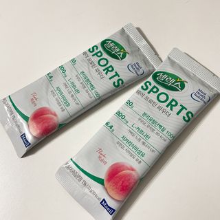 셀렉스스포츠 [복숭아맛] 셀렉스 스포츠 웨이 프로틴 파우더 스틱형 — 5점을 준 리뷰어가 2021년 5월 올린 사용 사진