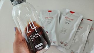 클린24시간 1BOX(5포) + 전용보틀(500ml) — 5점을 준 리뷰어가 2023년 5월 올린 사용 사진