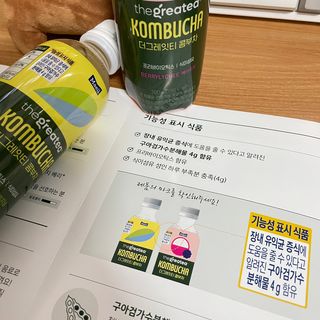 더그레잇티 콤부차 300ml *12개입 (오리지널 6개+베리리치 6개) — 4점을 준 리뷰어가 2022년 7월 올린 사용 사진
