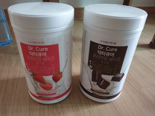 뉴트리션팩토리 닥터큐어 프리미엄쉐이크 다이어트쉐이크 — 5점을 준 리뷰어가 2021년 8월 올린 사용 사진