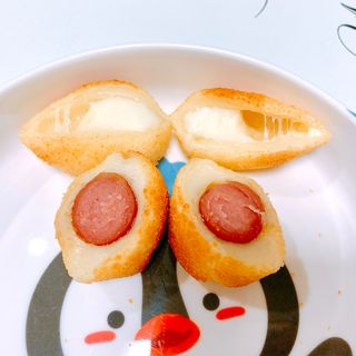 Dog&Ball 독앤볼 [Dog&Ball] 미니찹쌀볼도그 찹쌀치즈볼 — 4점을 준 리뷰어가 2021년 8월 올린 사용 사진