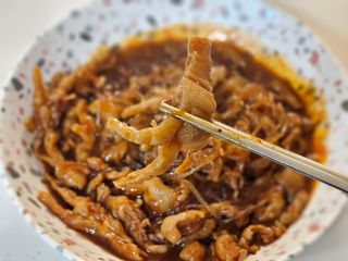 [닭집아들] 직화마라국물닭발 & 직화통뼈닭발 — 5점을 준 리뷰어가 2024년 3월 올린 사용 사진