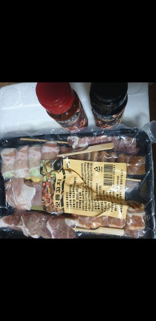 [다물꼬치] 모듬꼬치 10개 +데리야끼소스120g+매운고추소스120g — 5점을 준 리뷰어가 2021년 11월 올린 사용 사진