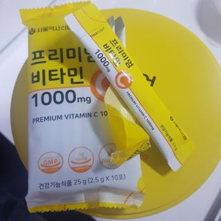 서울약사신협 프리미엄비타민C1000_2.5G x 100포 — 5점을 준 리뷰어가 2020년 12월 올린 사용 사진