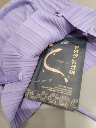 [비린내 완벽제거] 본황칠 통장어 국내산 장어즙 아르기닌 2800mg 장어즙효능 기력보강 — 5점을 준 리뷰어가 2022년 7월 올린 사용 사진