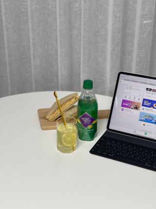 몽베스트 Montbest with Sparkling water Lemon OR Lime 20병(랜덤) — 4점을 준 리뷰어가 2021년 10월 올린 사용 사진