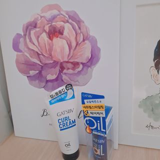 [갸스비] 곱슬 머리부터 파마까지 남자의 컬을 위한 갸스비 컬크림 — 5점을 준 리뷰어가 2021년 5월 올린 사용 사진