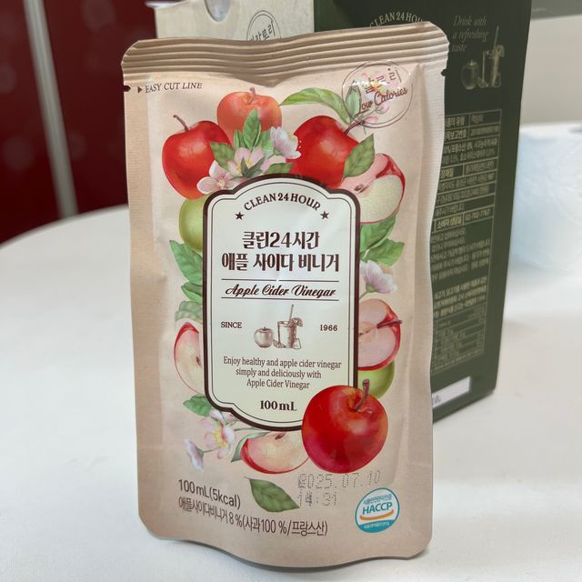 클린24시간 바로 마시는 애플사이다비니거 리뷰 사진