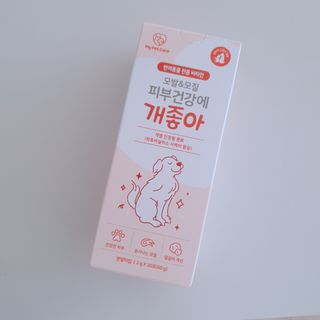My Pet Care 모발과 모질 피부건강에 개좋아 — 4점을 준 리뷰어가 2020년 12월 올린 사용 사진