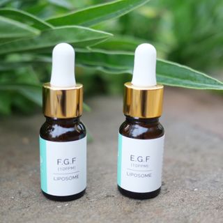 랑팡 EGF+FGF 10ppm 리포좀 앰플 원액 10ml — 5점을 준 리뷰어가 2021년 10월 올린 사용 사진