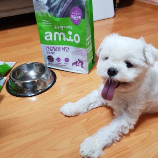 [풀무원아미오] 건강담은식단 1kg 3종 — 5점을 준 리뷰어가 2021년 2월 올린 사용 사진