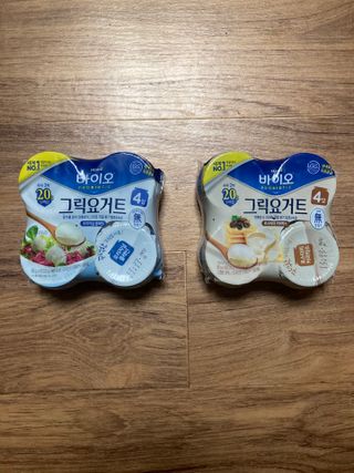 매일바이오 그릭요거트 오리지널 플레인 4개, 로스터리 커피믹스 4개 — 5점을 준 리뷰어가 2021년 12월 올린 사용 사진