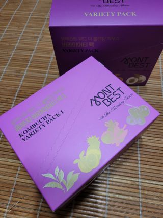 [몽베스트] 위드더 블랜딩 하우스 콤부차 _ 버라이어티팩 — 4점을 준 리뷰어가 2024년 2월 올린 사용 사진