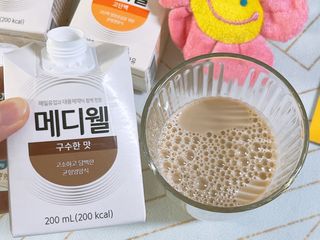 메디웰 살맛나는 캠페인 체험팩 — 3.5점을 준 리뷰어가 2021년 11월 올린 사용 사진