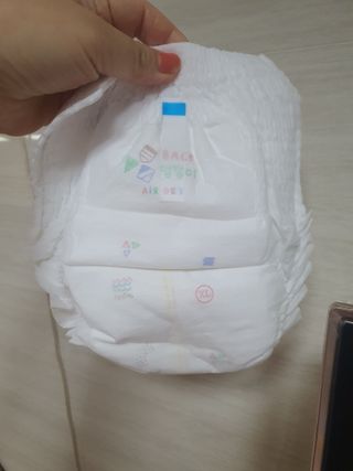 쿠잉 에어드라이  풀커버 팬티기저귀 (L/XL/XXL/XXXL) 1팩 — 5점을 준 리뷰어가 2023년 1월 올린 사용 사진