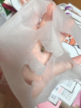 리더스코스메틱 리더스 아임피토 마스크 6종 — 5점을 준 리뷰어가 2022년 2월 올린 사용 사진