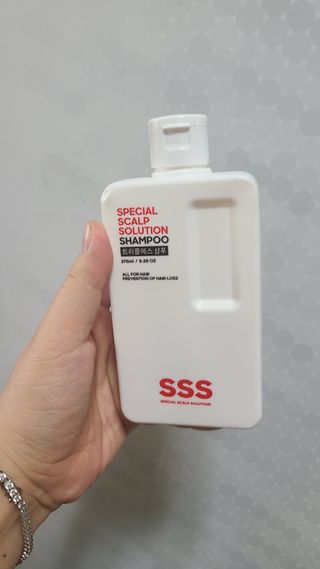 트리플에스 탈모 샴푸 275ml + 실크 트리트먼트 275ml — 5점을 준 리뷰어가 2021년 2월 올린 사용 사진