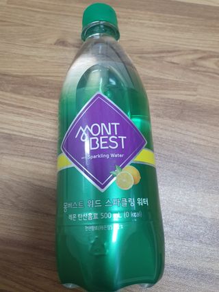몽베스트 Montbest with Sparkling water Lemon OR Lime 20병(랜덤) — 5점을 준 리뷰어가 2022년 5월 올린 사용 사진