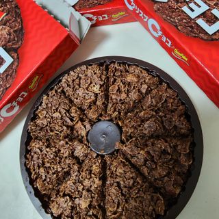 NISSIN 닛신 크리스피 초코 — 5점을 준 리뷰어가 2022년 12월 올린 사용 사진