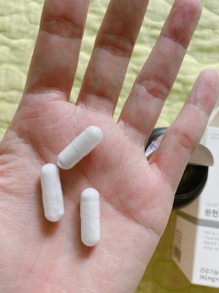 메디타민 원헌드레드 NAG — 5점을 준 리뷰어가 2021년 9월 올린 사용 사진