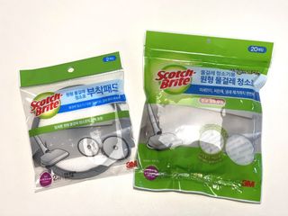 3M 스카치브라이트 원형 물걸레 청소포1 — 5점을 준 리뷰어가 2023년 4월 올린 사용 사진