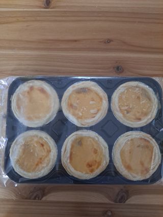 디앙뜨 포르투갈 에그타르트 오리지널 맛+패션후르츠 맛 중 택1 — 3점을 준 리뷰어가 2021년 8월 올린 사용 사진
