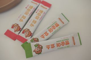 아이비웰니스 빵순이 효소 키위맛 7포 + 석류맛 7포 (총 14포, 2주분) — 5점을 준 리뷰어가 2022년 10월 올린 사용 사진