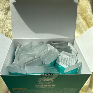 [유산균] 오마이락 장편한습관 프로바이오틱스 30P — 5점을 준 리뷰어가 2022년 11월 올린 사용 사진