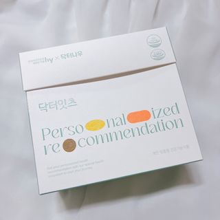 [닥터잇츠] 개인맞춤형 건강기능식품_2종 중 택 1 — 5점을 준 리뷰어가 2024년 1월 올린 사용 사진