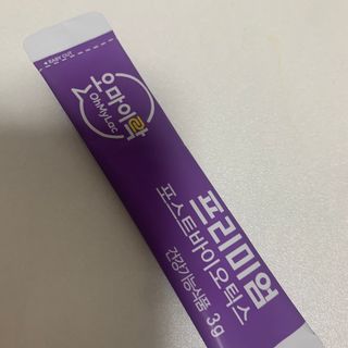 [유산균] 오마이락 프리미엄 포스트바이오틱스 30P — 5점을 준 리뷰어가 2022년 12월 올린 사용 사진