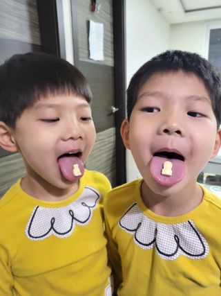 네이처스플러스 애니멀퍼레이드 면역 아연 (60정) — 5점을 준 리뷰어가 2022년 10월 올린 사용 사진