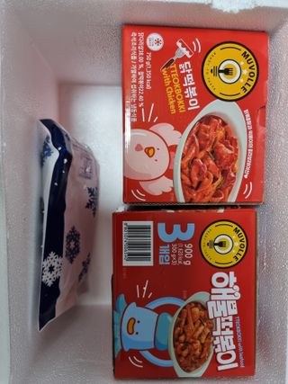한성기업 무볼레 닭떡볶이+해물떡볶이 2종 세트 — 4점을 준 리뷰어가 2021년 10월 올린 사용 사진
