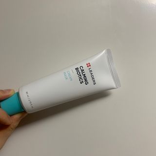 리더스코스메틱 리더스 카밍 바이오틱스 크림 마스크 — 5점을 준 리뷰어가 2021년 3월 올린 사용 사진
