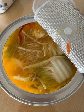 셰프애찬 단호박 백김치 1kg — 4점을 준 리뷰어가 2022년 10월 올린 사용 사진