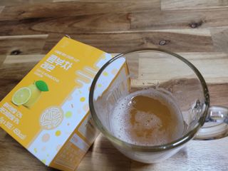 참앤들황토농원 7가지 맛! 탄산 톡톡! 스파클링! 데이앤 콤부차 7종 10포 1박스씩 ★총 7박스★ — 5점을 준 리뷰어가 2023년 2월 올린 사용 사진