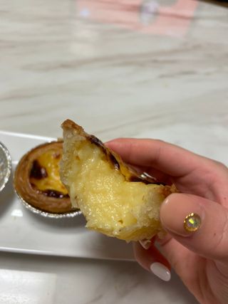 디앙뜨 포르투갈 에그타르트 오리지널 맛+패션후르츠 맛 중 택1 — 5점을 준 리뷰어가 2021년 7월 올린 사용 사진