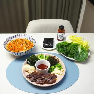 마라도푸드 포항 구룡포 햇 과메기 야채세트 마라도회식당 꽁치 — 4.5점을 준 리뷰어가 2023년 10월 올린 사용 사진